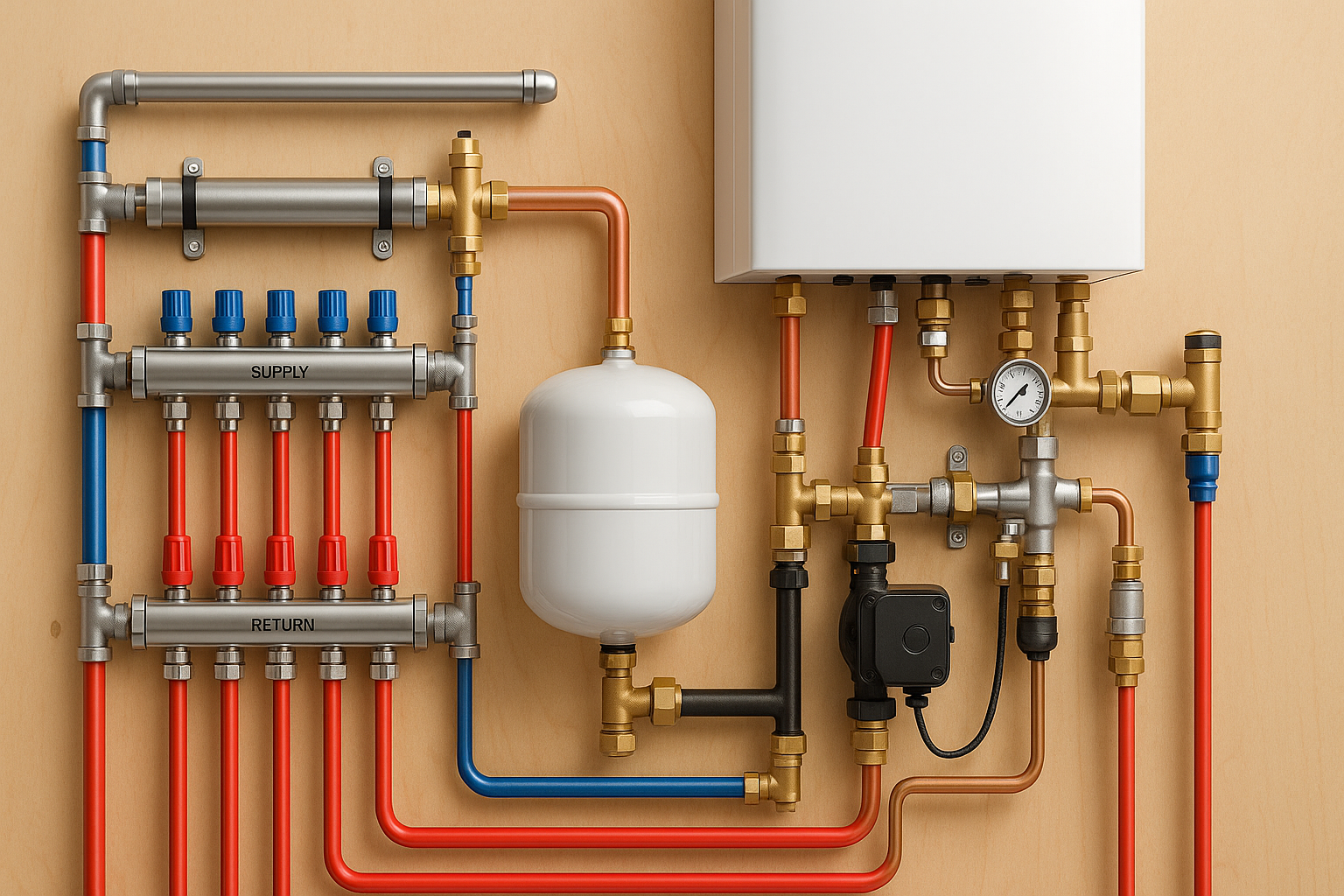 Ремонт смесителя в ванной